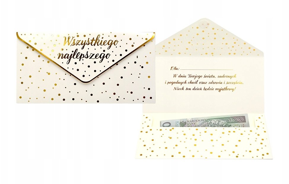 KUKARTKA Koperta podarunkowa Uniwersalna