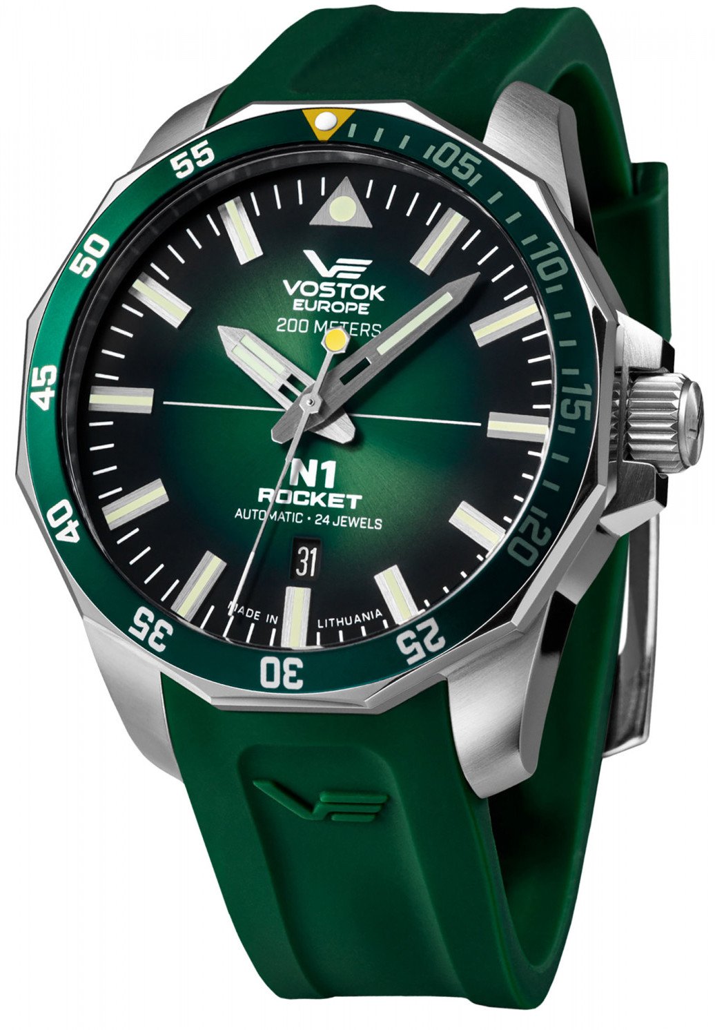 Zegarek Vostok Europe Zegarek męski Vostok Europe NH35A-225A710S zielony