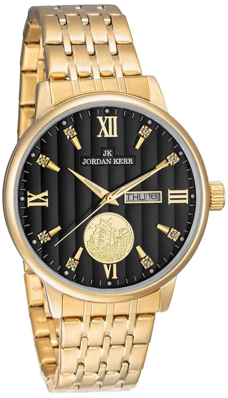 Zegarek Perfect Zegarek Jordan Kerr L1070 IPG CT męski elegancki 42 mm .