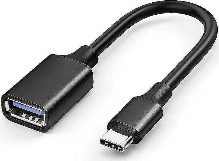 Adapter USB Roger USB-A - USB-C Czarny (4752253012243)