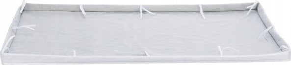 Trixie Podłoga do wybiegu domowego 62460, szara/biała, materiał, 140 x 70 cm