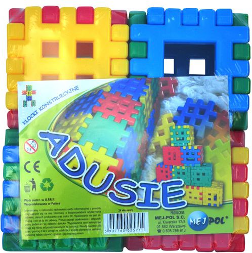 Czako Klocki Adusie, 24 elementy - 5907760025715