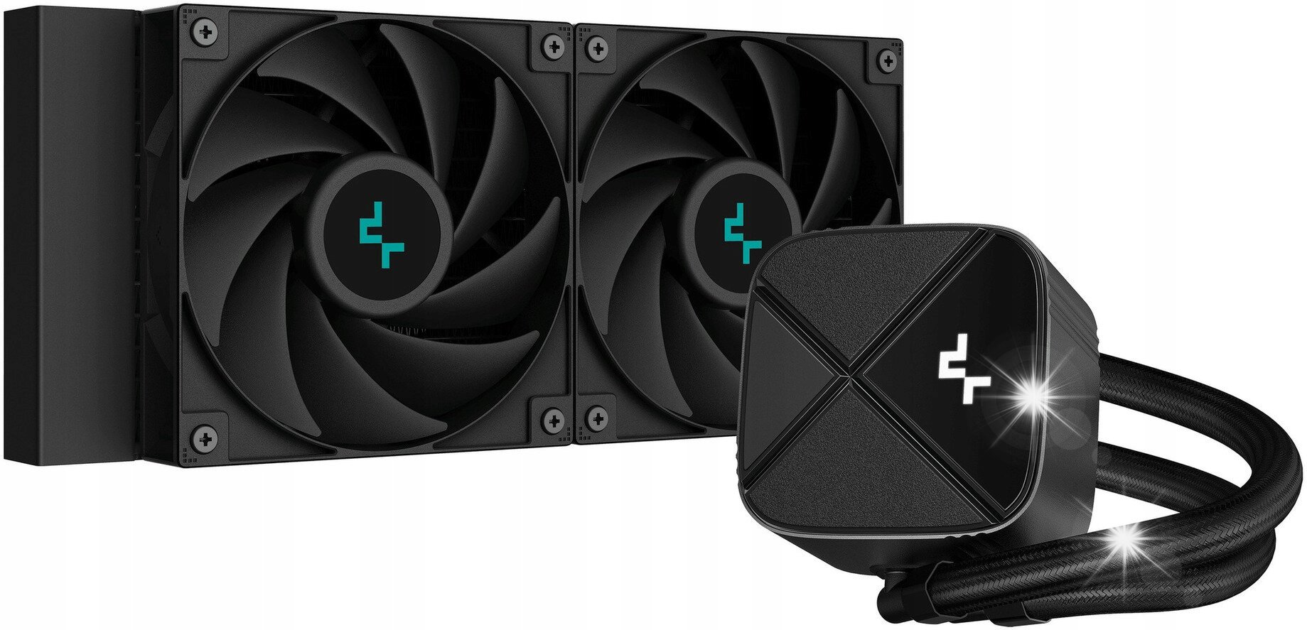 Chłodzenie wodne Chłodzenie wodne do procesora CPU DeepCool LE520S Zero Dark 2 x 120 mm