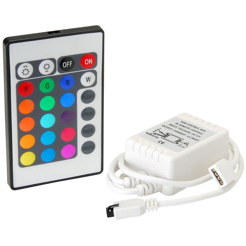 MPL Power REMOTE CONTROL LED RGB 12VDC 3X2A 72W