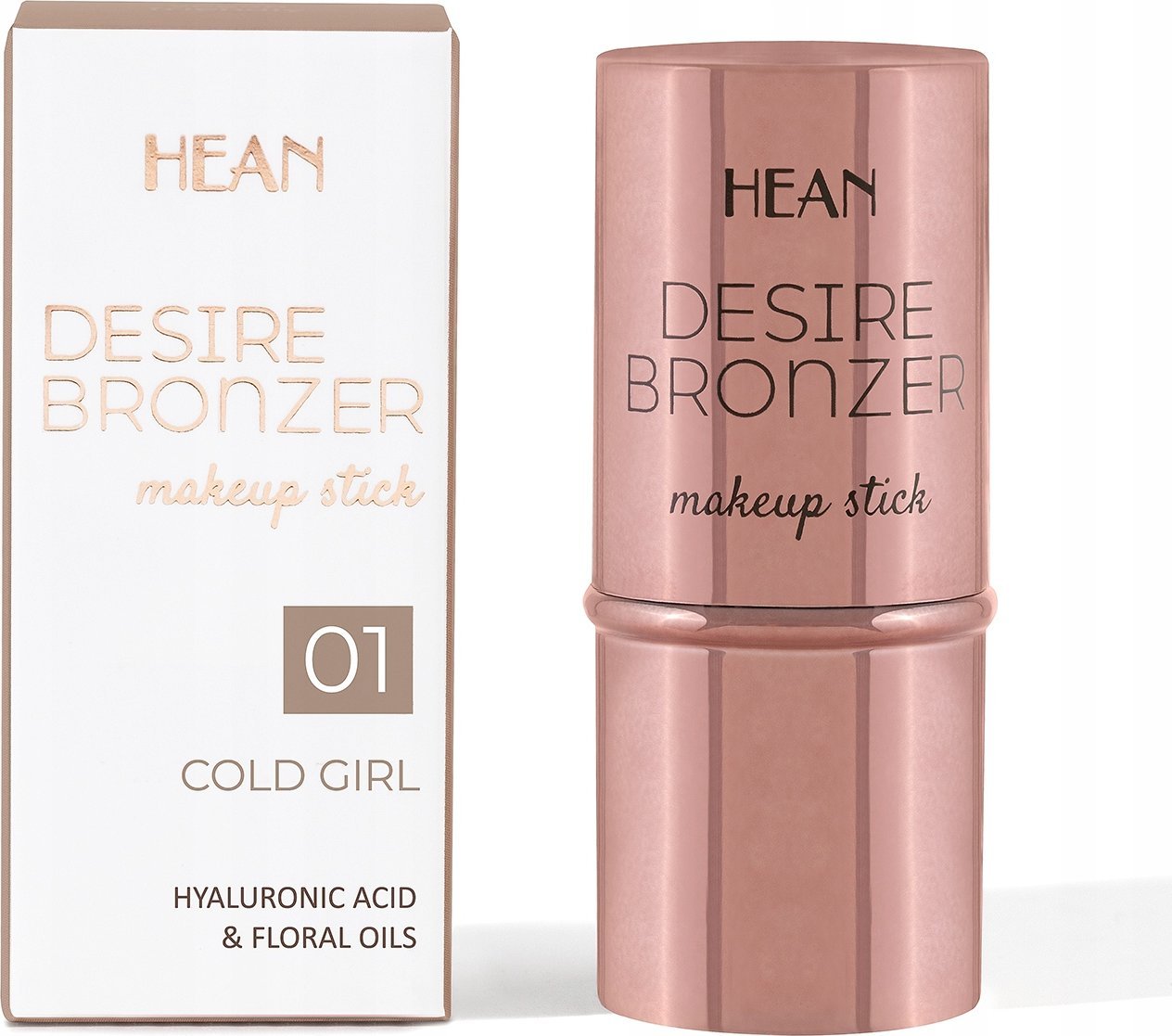 Hean Desire Bronzer Sztyft do konturowania twarzy 5.5g Cold Girl (01)