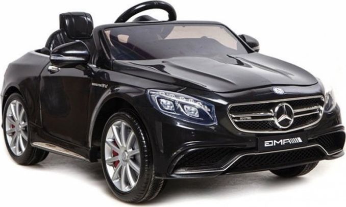 Zdjęcia - Samochód elektryczny dla dzieci TimA Lean Sport Auto Na Akumulator Mercedes S63 AMG Pilot Czarny 