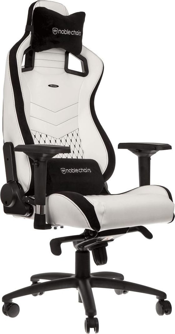 Fotel Noblechairs EPIC - biały/czarny (GAGC-085)