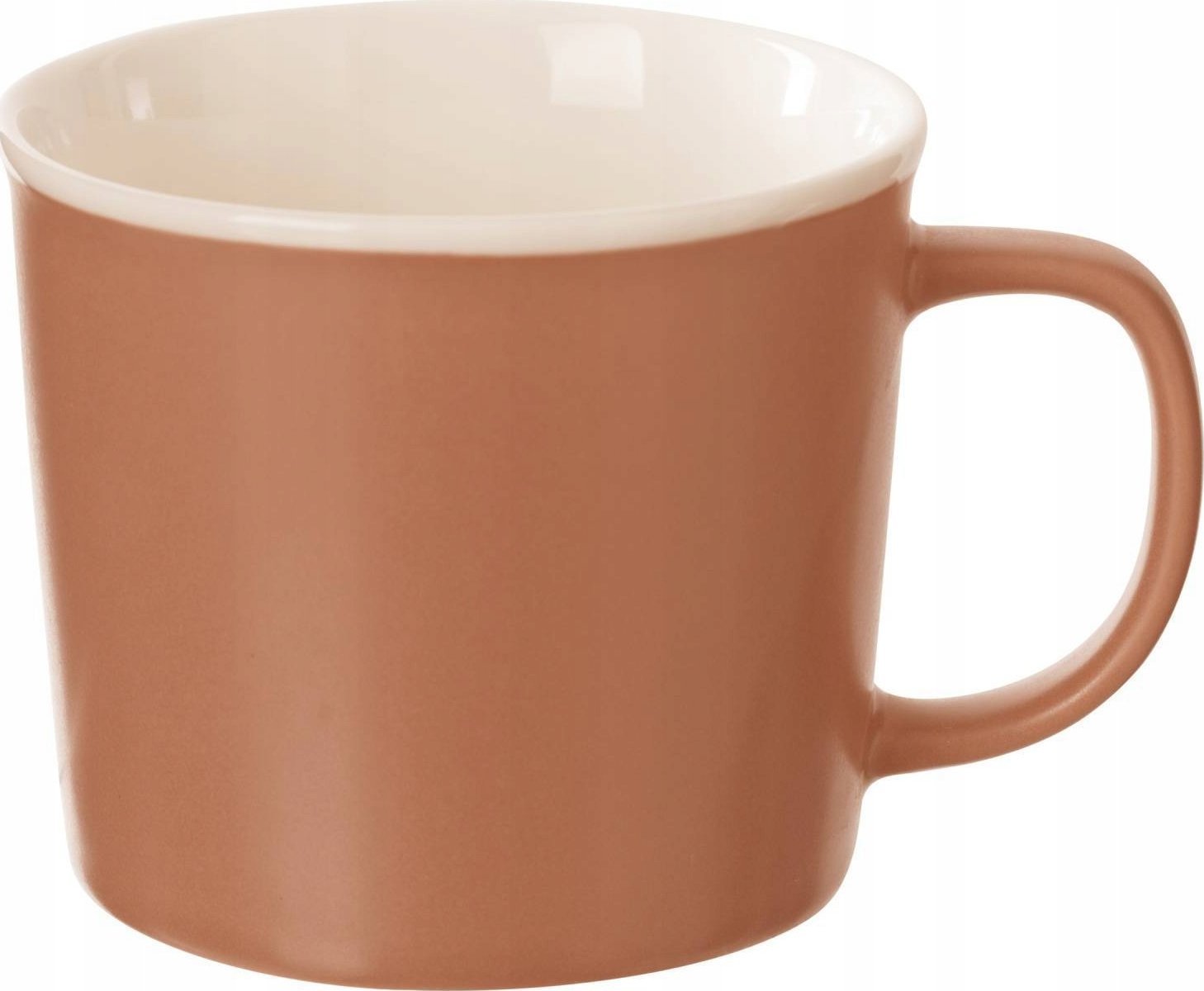 Secret de Gourmet Kubek porcelanowy z uchwytem NATURE* 380 ml brązowy