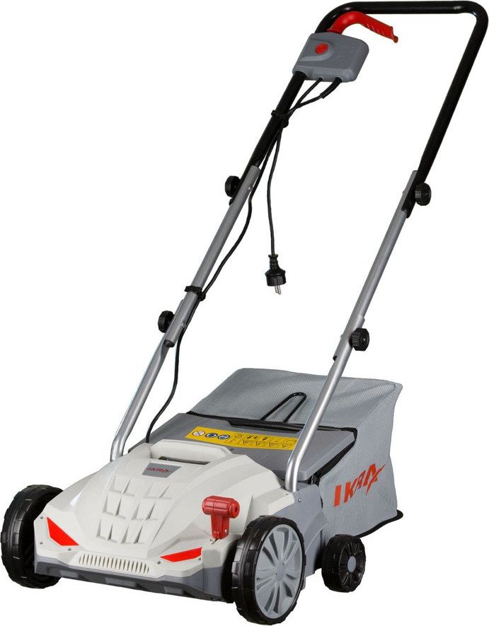 Ikra Mogatec IEVL 1532 Wertykulator do trawy aerator 2w1 + 2 Wałki Moc 1500W