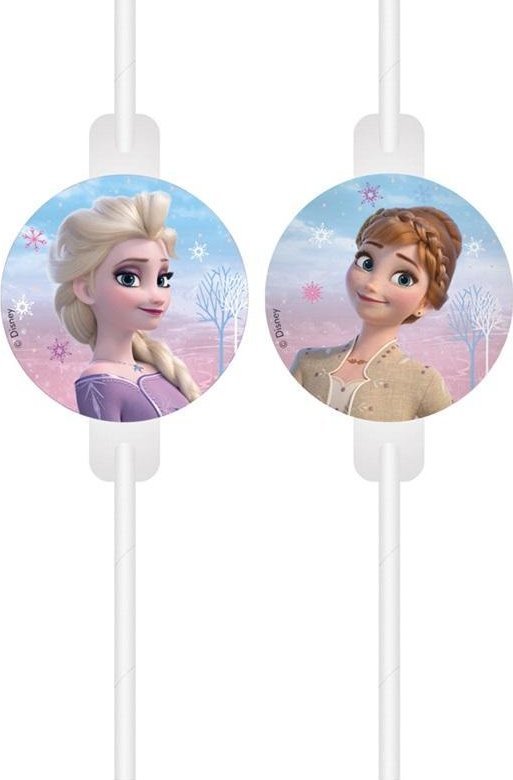 GoDan Rurki papierowe z medalionem Frozen 2 4szt