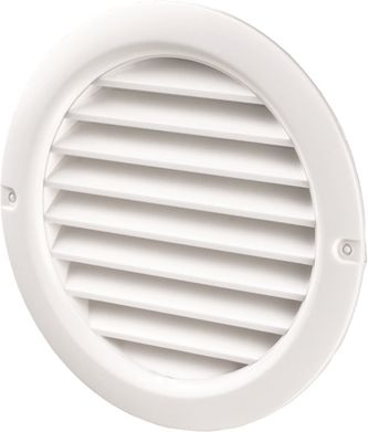 Vents Kratka okrągła biała z siatką 100mm (WPFMV100BVWH)