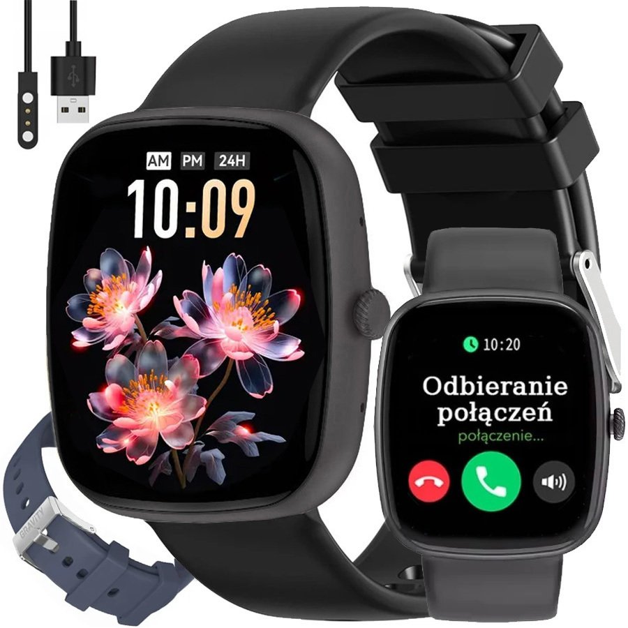 Smartwatch Gravity Zegarek damski SMARTWATCH GRAVITY T18-9 PROF