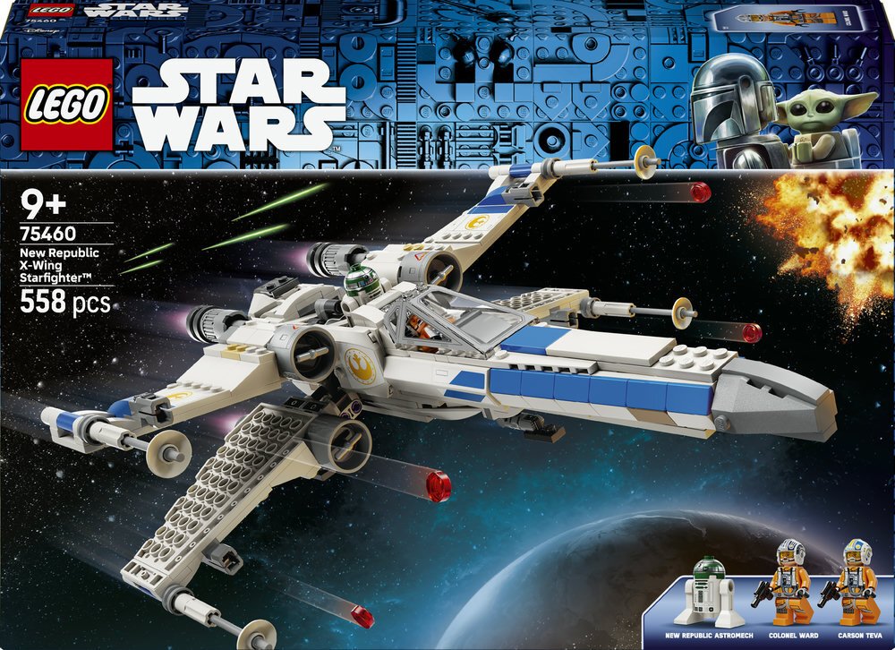 LEGO Star Wars Myśliwiec X-Wing Nowej Republiki (75460)