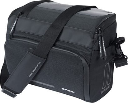Basil Torba na kierownicę MOVE HANDLEBAR BAG, KF z adapterem do mocowania, 7-8L, wodoodporna, Czarna...