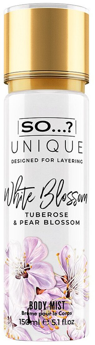 SO Unique White Blossom Mgiełka do ciała 150ml