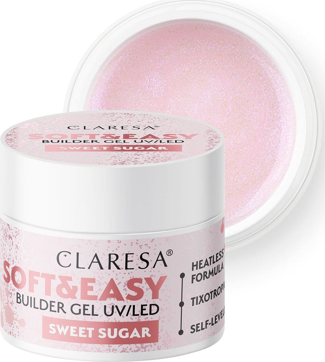Activeshop Claresa żel budujący Soft&Easy gel sweet sugar 12g