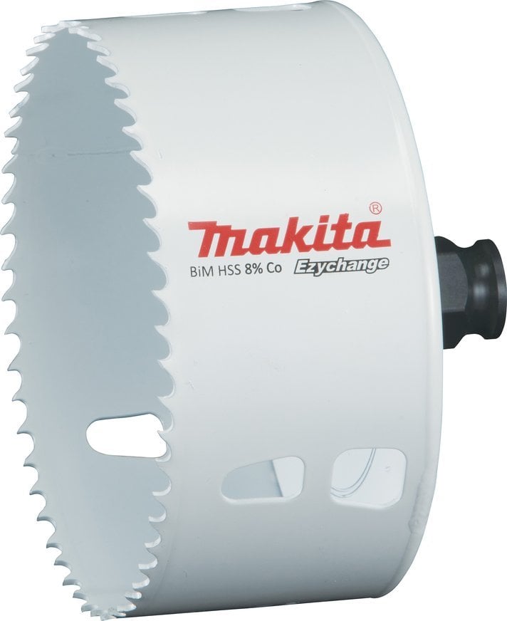 Makita MAKITA OTWORNICA BIM HSS-Co 8% 102mm EZYCHANGE METAL, STAL, ALU, DREWNO, PVC