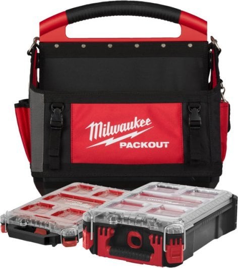 MILWAUKEE PACKOUT BAG+ORGANIZER SET