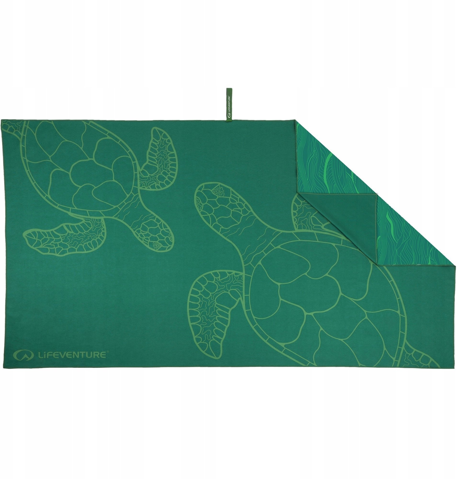 Lifeventure SoftFibre Trek Towel, Turtle, Giant