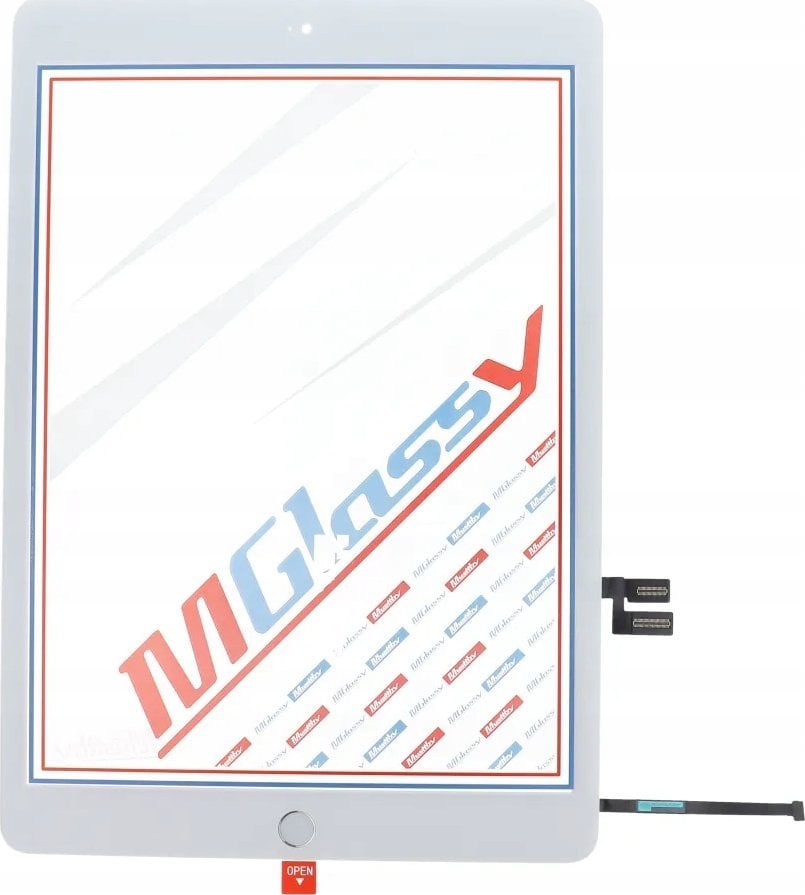 Samsung MUSTTBY Ekran dotykowy + taśma klejąca + Home do iPAD 7 (biały)