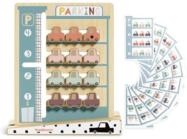 LeanToys Parking - Układanka logiczna EDUKAMP