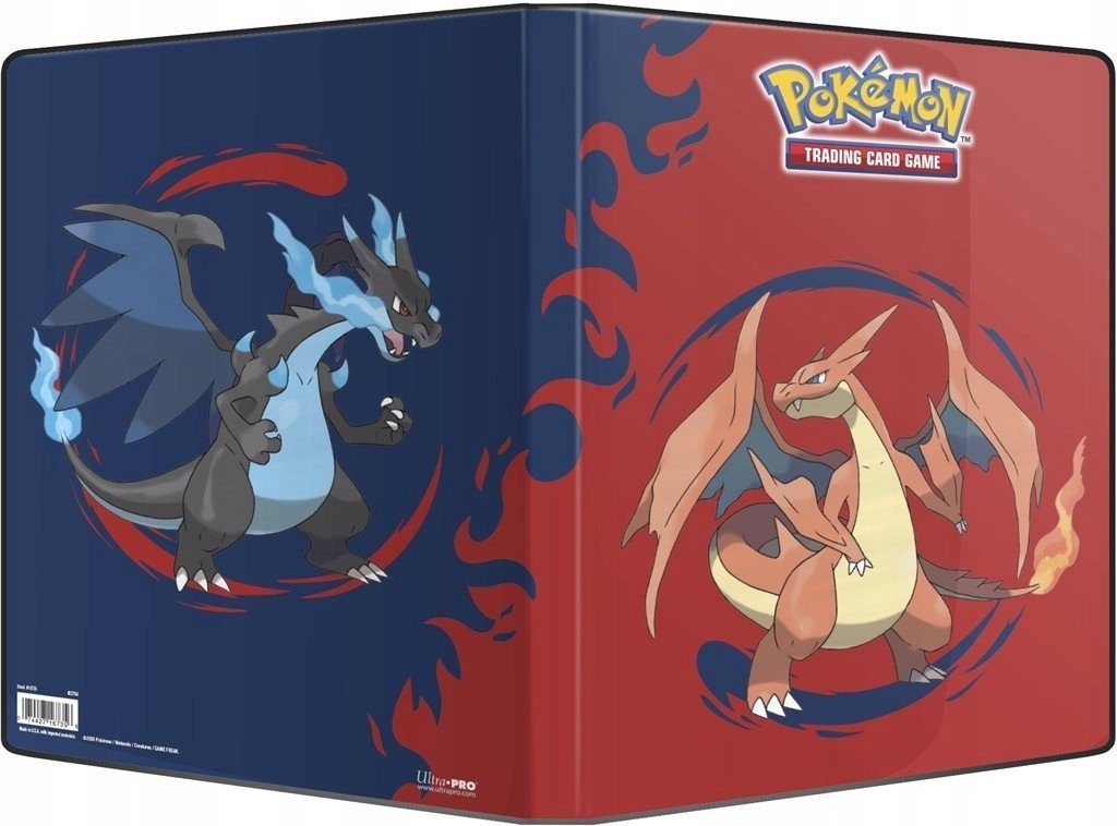 Usorteret Pokémon Portfolio 9-P Poke Mega Charizard X/Y