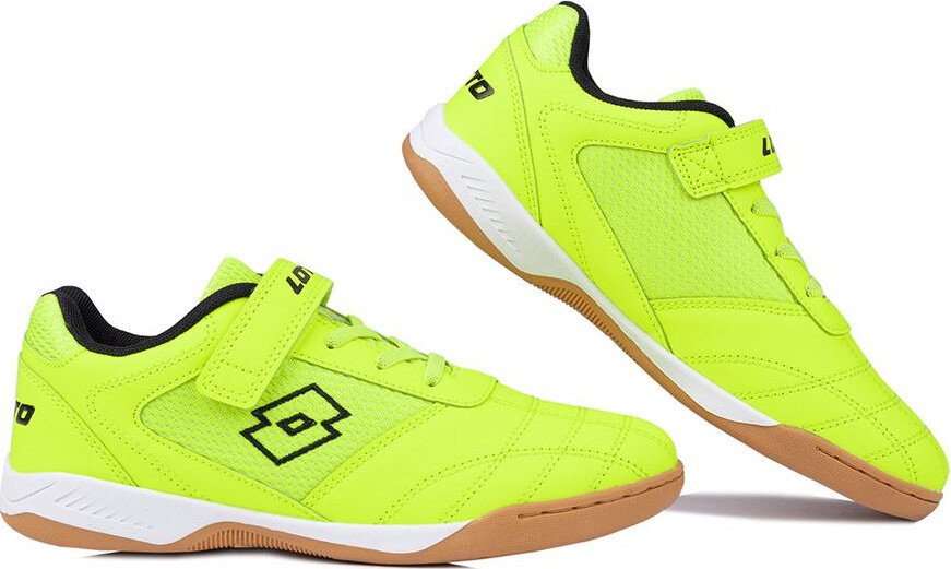 Buty dziecięce Lotto Whizzer K żółto-czarne 2600120K 2411 28