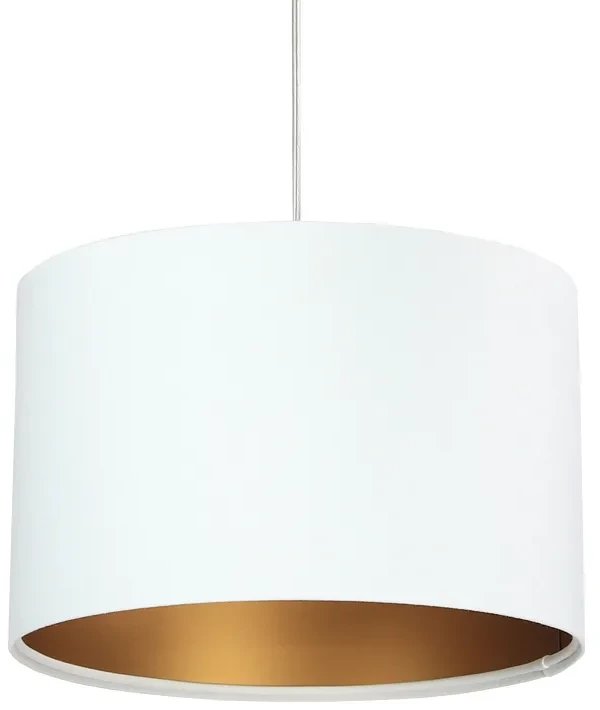 BPS KONCEPT Lampa wisząca HOME 30 biała/złota