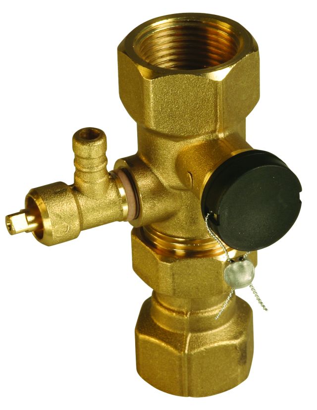 Afriso Szybkozłącze ASK do naczynia wzbiorczego z zaworem rewizyjnym 2x3/4" GW - 77924