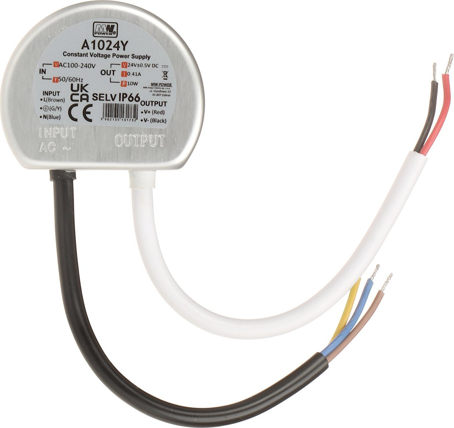 MW Power ZASILACZ IMPULSOWY 24V/0.41A-TP MW POWER