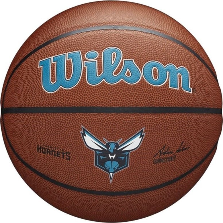Wilson Wilson Team Alliance Charlotte Hornets Ball WTB3100XBCHA Brązowe 7