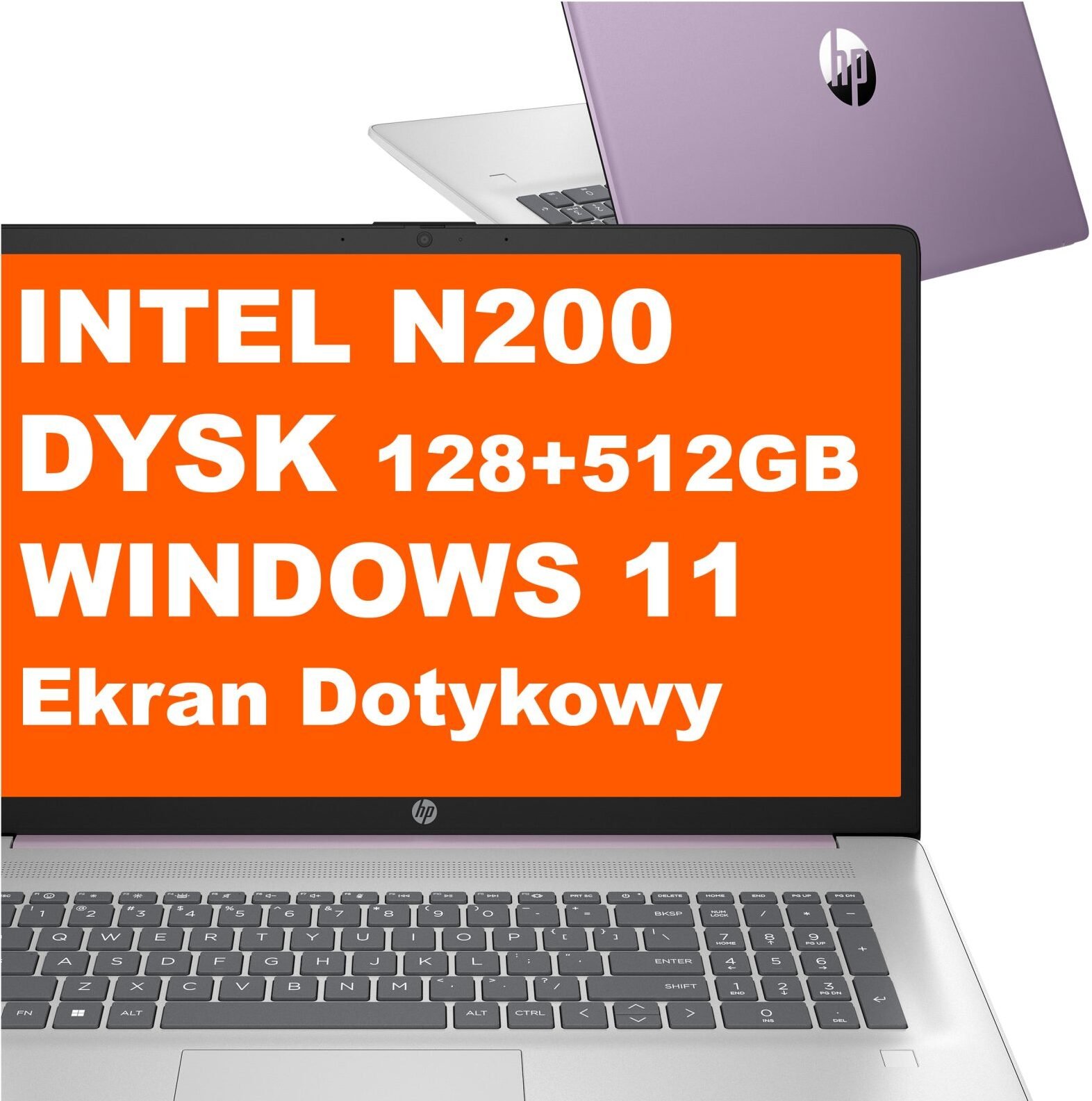HP 17-cn3002tg Intel N200 / 16 GB / 128 GB + 512 GB / W11 (9Q6A3UA)