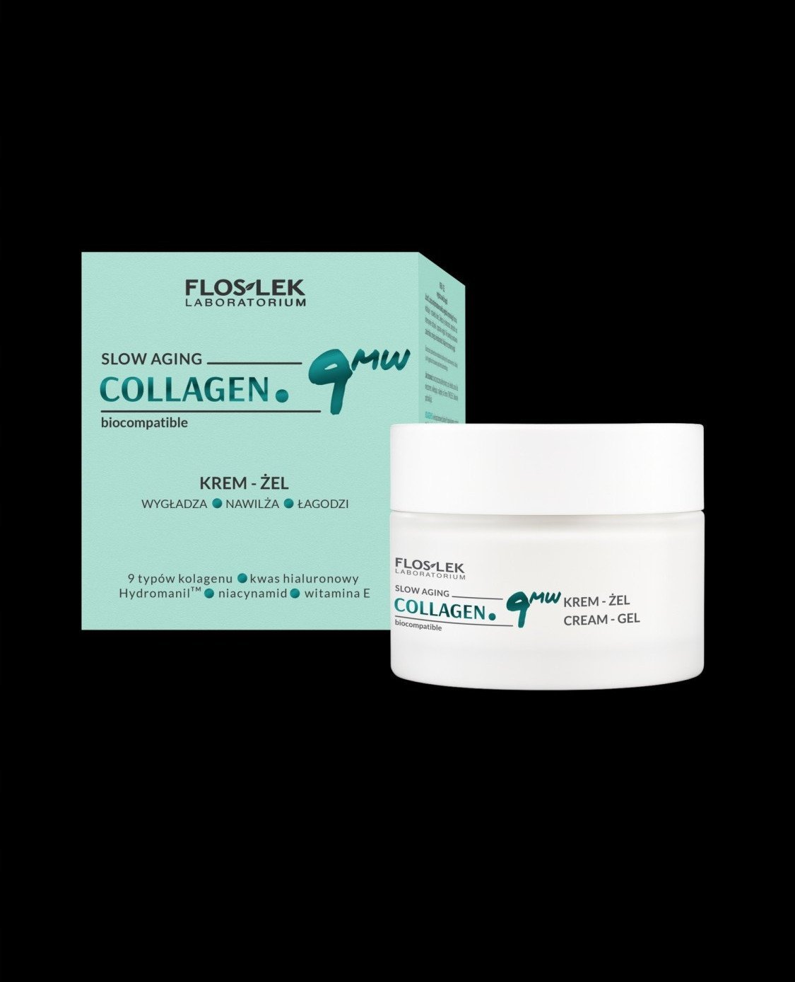 FLOSLEK COLLAGEN. 9MW Krem-żel do twarzy 50 ml