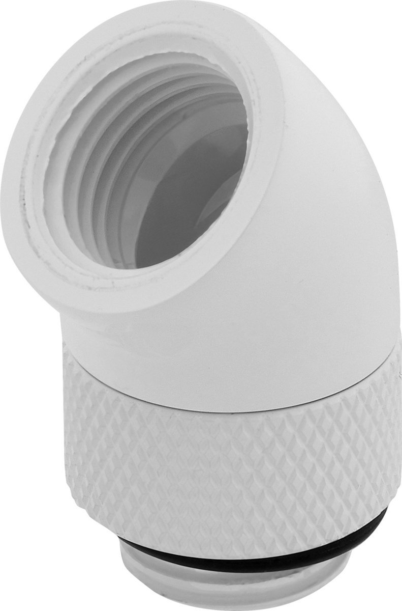 Corsair Hydro X Series 45 Grad G1/4 Fitting Adapter Twin Pack -