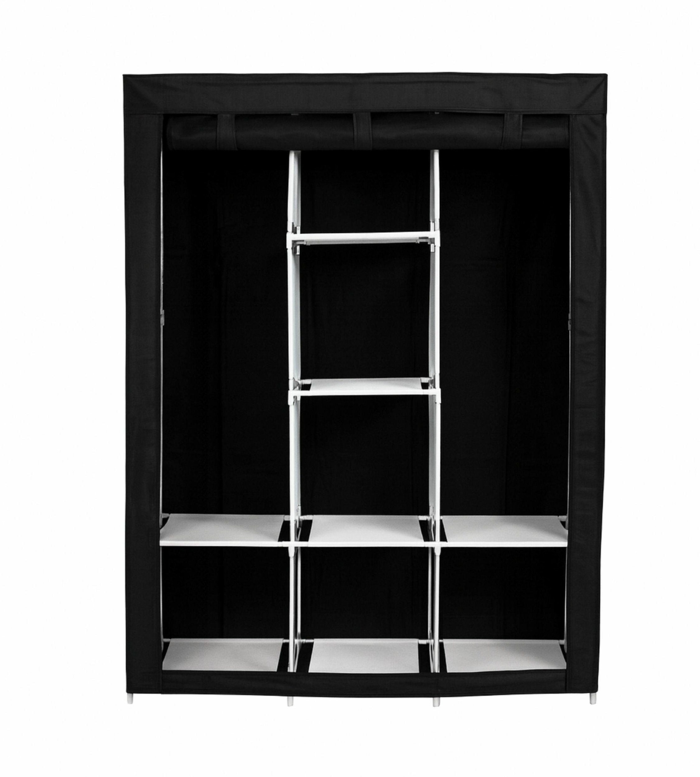 ATL DA569 Tekstylna szafa na ubrania xl czarna