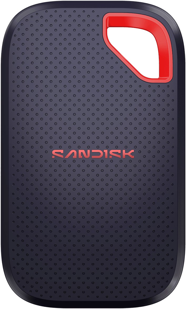 Dysk zewnętrzny SSD SanDisk Extreme Portable V3 1TB czarny-pomarańczowy (SDSSDE70-1T00-G25)