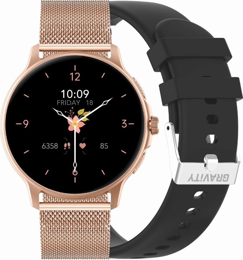 Smartwatch Gravity GT12-7 Różowe złoto (GT12-4)