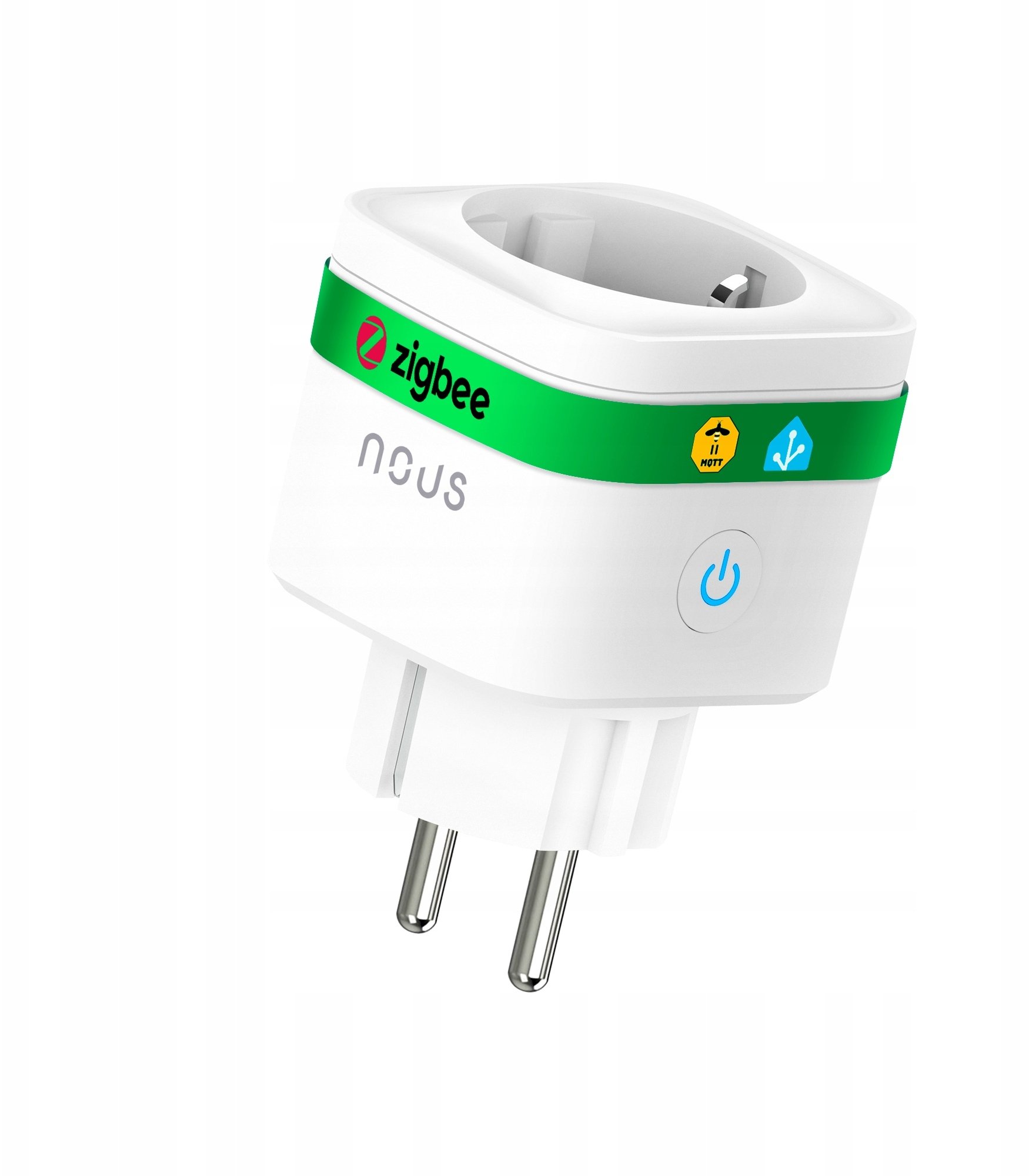 Nous Vieda ZigBee gniazdko NOUS A7Z 16A z licznikiem energii TUYA MQTT NOUS-A7Z (5905072800891)