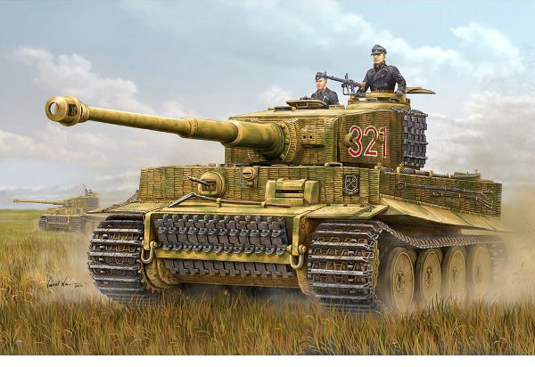 Фото - Збірна модель HobbyBoss Universal Hobbies HOBBY BOSS Pz.Kpfw.VI Tiger I - 82601 