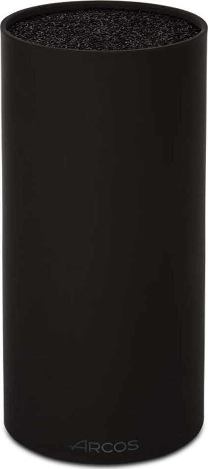 Arcos Blok na noże okrągły czarny Arcos