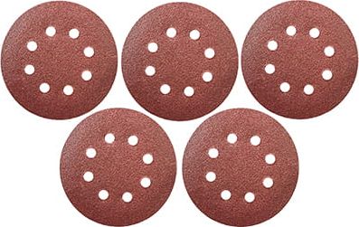 Dedra Krążki ścierne 125mm rzep DED79475 P150 5szt