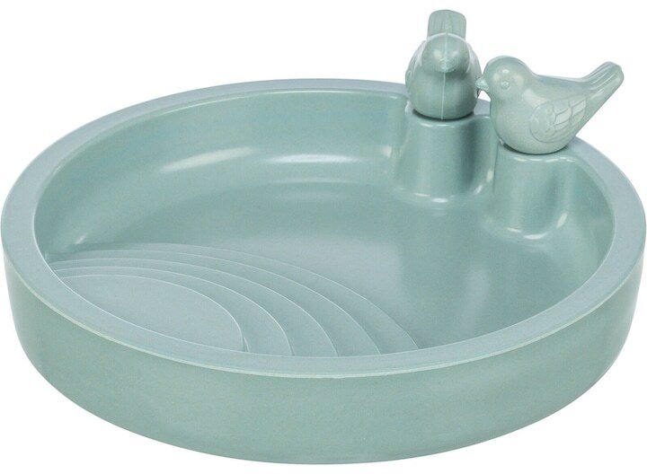 Trixie Miseczka na wodę/basen, dla ptaków, bambus, melamina i skrobia kukurydziana, 1.200 ml/o 38 cm