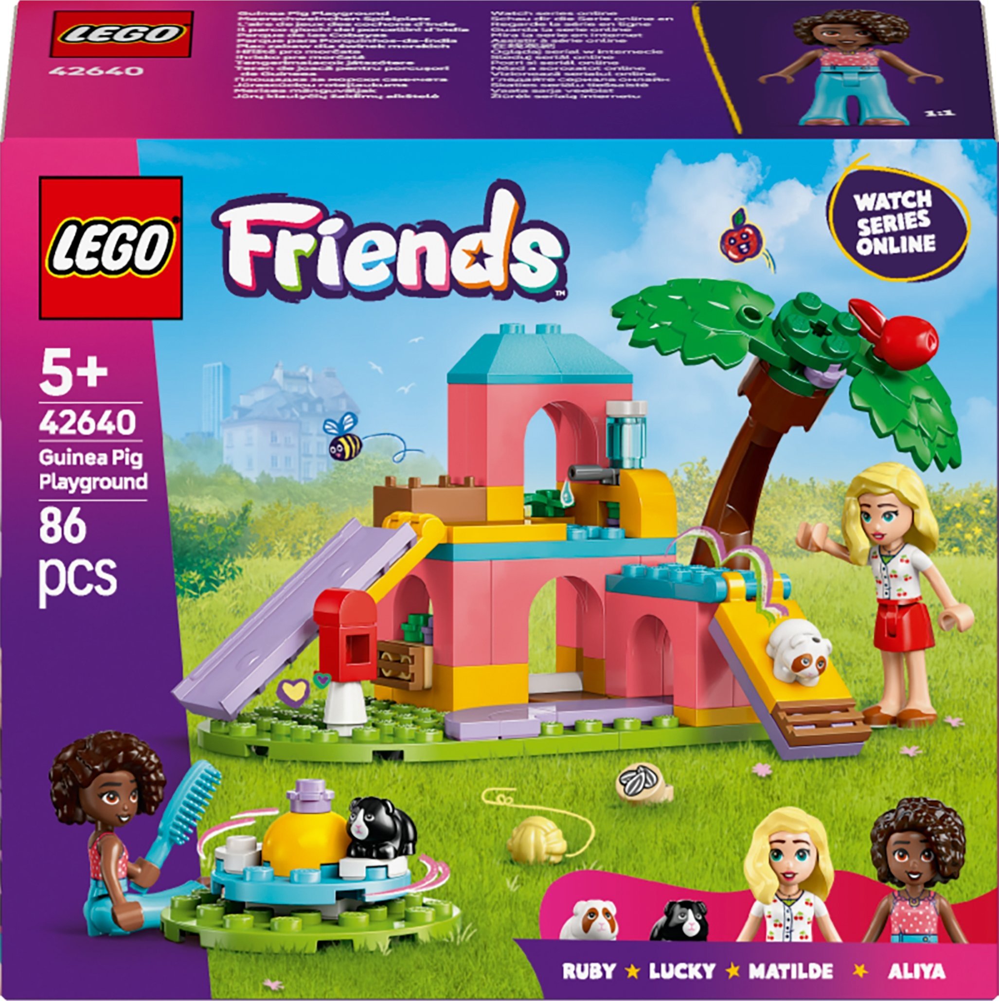 LEGO Friends Plac zabaw dla świnek morskich (42640)