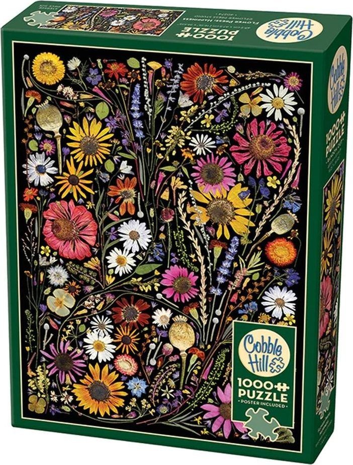 Puzzle 1000 Prasowane kwiaty: Szczęście G3