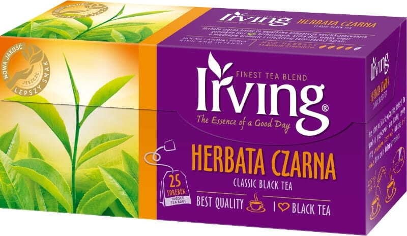 Irving Herbata czarna 25 saszetek