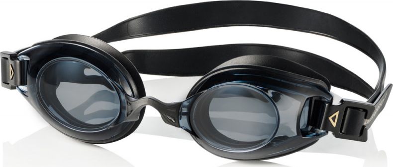 Aqua-Speed Okulary pływackie korygujące LUMINA czarne+ciemne szkła Lewe oko -2,0