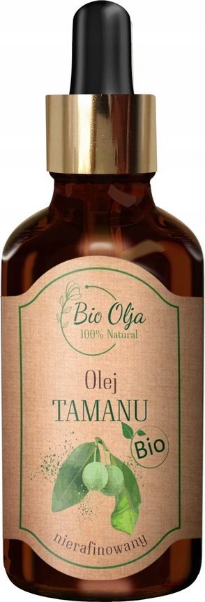 Etja Bio Olja BIO OLEJ* TAMANU - 100% zimnotłoczony, nierafinowany bez konserwantów 50ml