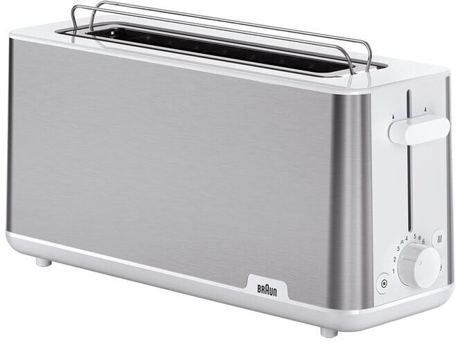 Toster Braun HT 1610 1030 W Stal nierdzewna, Biały