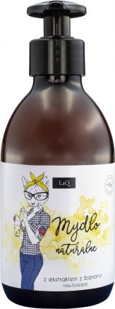 LaQ Mydło w płynie naturalne nawilżające z ekstraktem z banana 300ml
