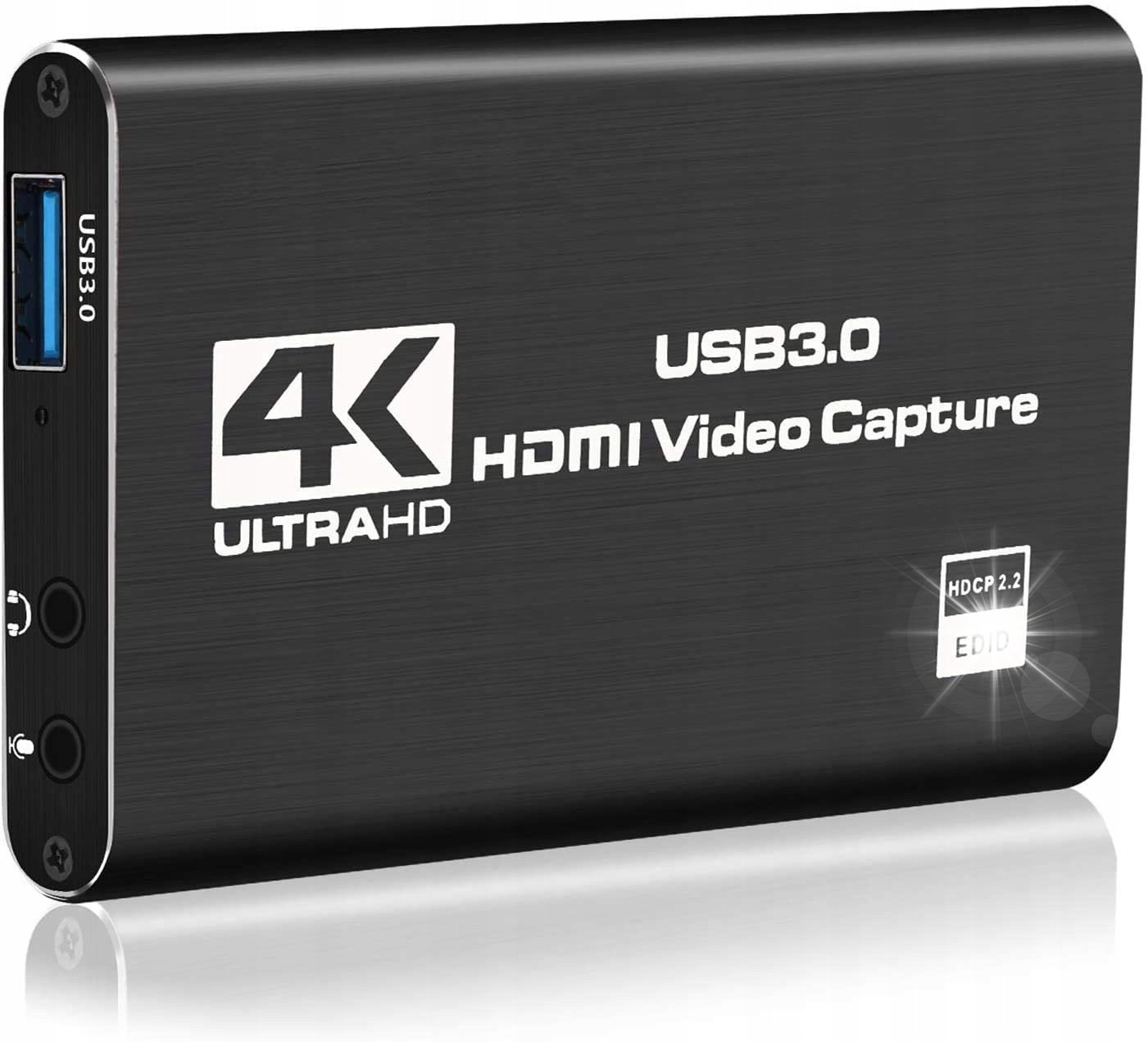 Grabber HDMI 4K Nagrywarka Obrazu Video na USB 3.0 do PC Laptopa Karta